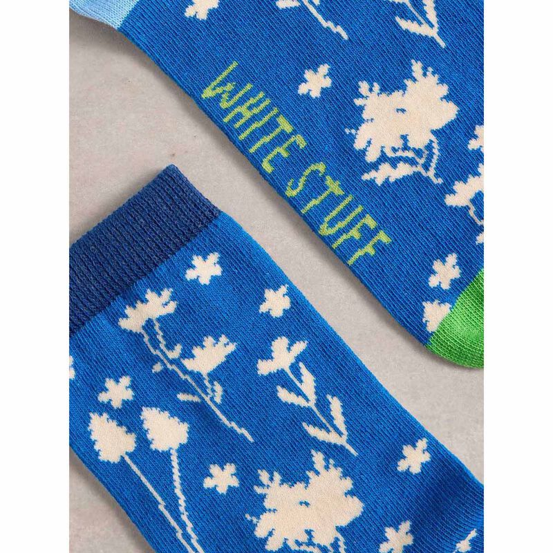 White Stuff Floral Ankle Sock image number 1